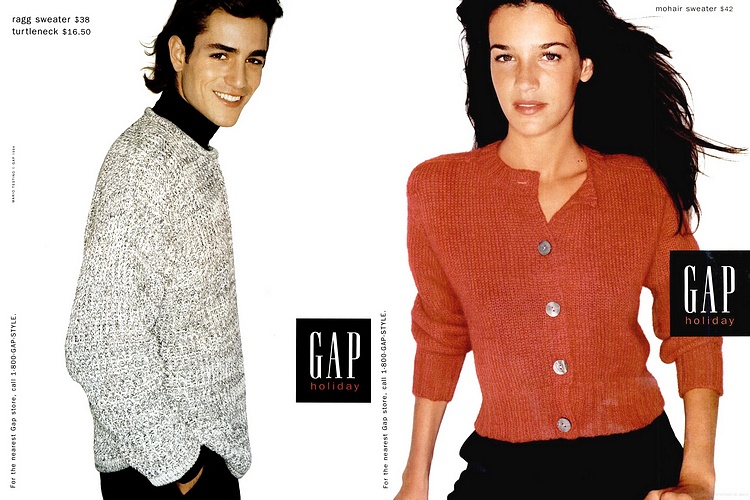 Gap - 1994 Fall/Winter - Database & Blog about classic and stylish male imagery