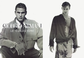 ファッション写真集 Giorgio Armani Images of Man CAMPAIGN: GIORGIO